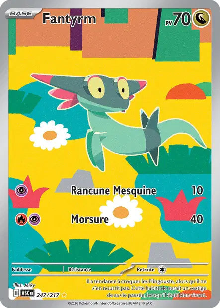 Fantyrm (ASC 247/217) - ME02.5 Héros Transcendants - Carte Pokémon