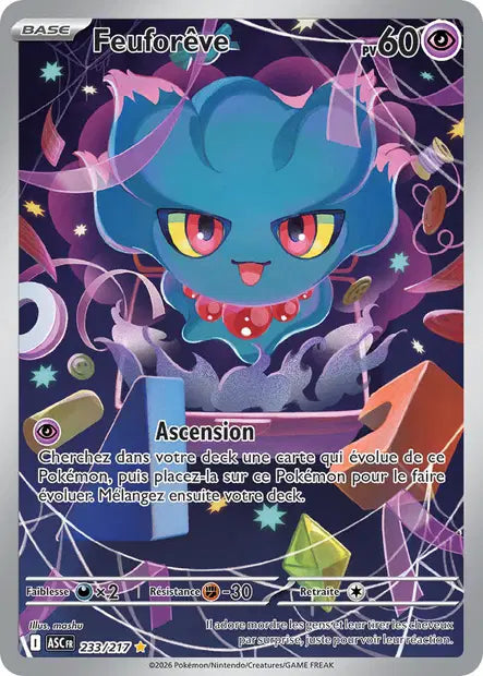 Feuforêve (ASC 233/217) - ME02.5 Héros Transcendants - Carte Pokémon