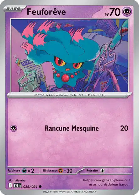 Feuforêve (PFL 035/094) - ME02 Flammes Fantasmagoriques - Carte Pokémon