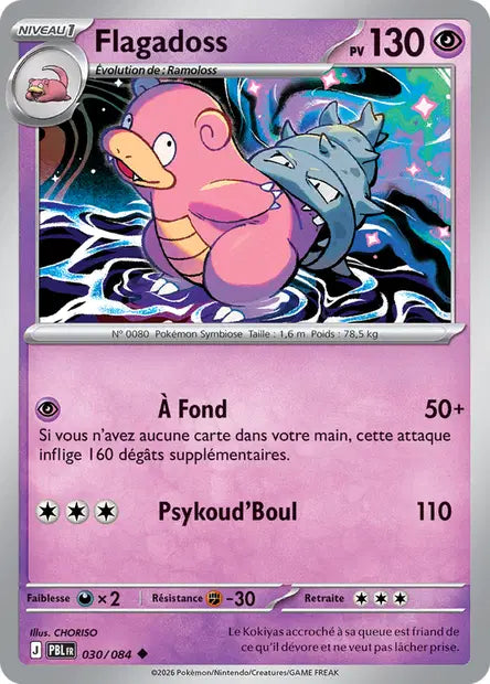 Pokémon - ME05 Nuit Noire - Flagadoss (PBL 030/084)