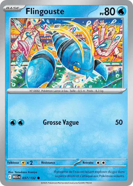 Flingouste (MEG 037/132) - Méga-Évolutions - Carte Pokémon ME01