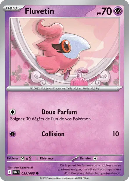 Fluvetin (POR 035/088) - ME03 Équilibre Parfait - Carte Pokémon