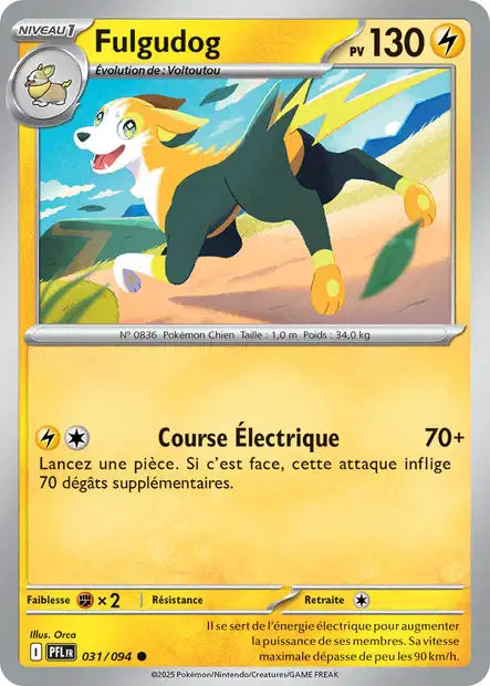 Fulgudog (PFL 031/094) - ME02 Flammes Fantasmagoriques - Carte Pokémon