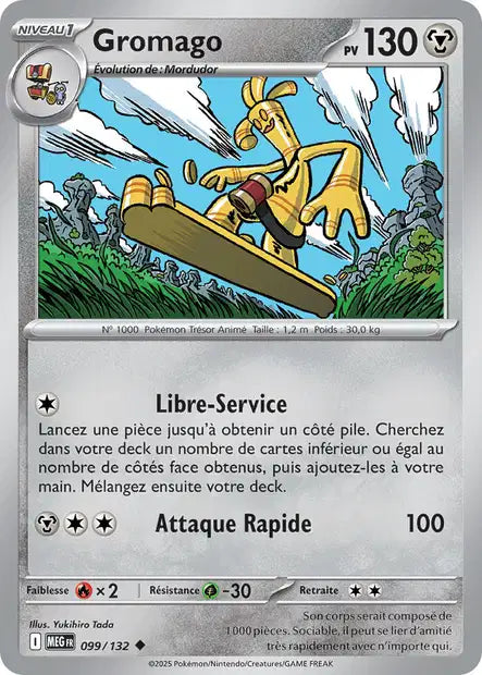 Gromago (MEG 099/132) - Méga-Évolutions - Carte Pokémon ME01