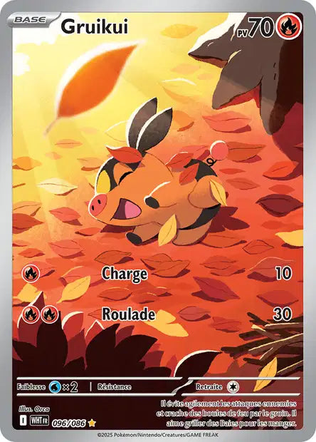 Gruikui (WHT 096/086) - Flamme Blanche - Carte Pokémon EV10.5