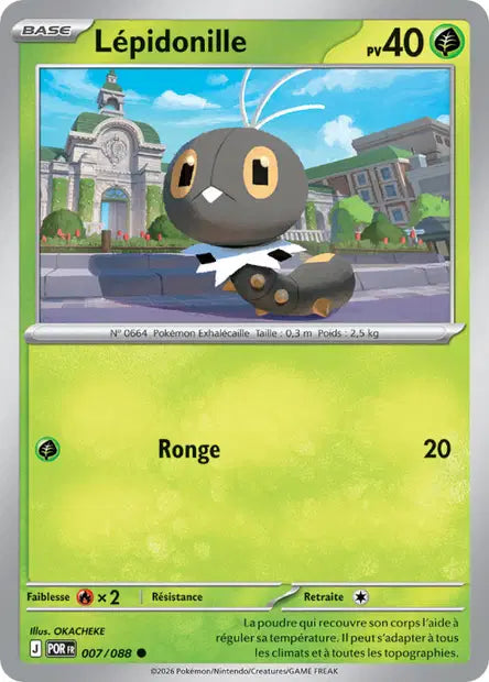 Lépidonille (POR 007/088) - ME03 Équilibre Parfait - Carte Pokémon