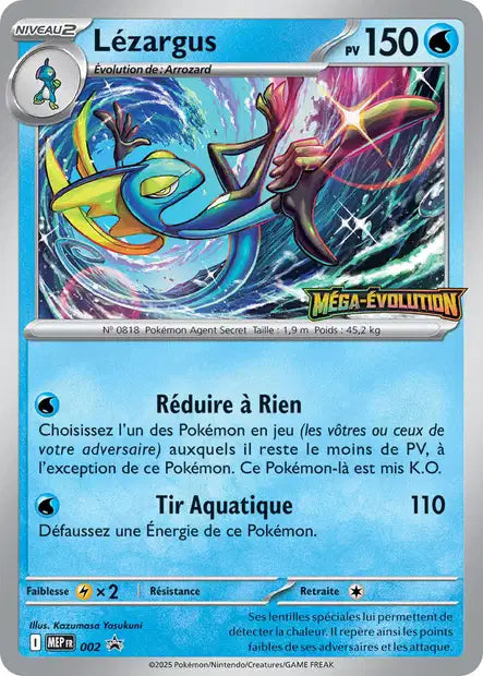 Lézargus (MEP 002) - Promo Méga-Évolution - Carte Pokémon