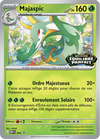 Majaspic (MEP 064) - Promo Méga-Évolution - Carte Pokémon