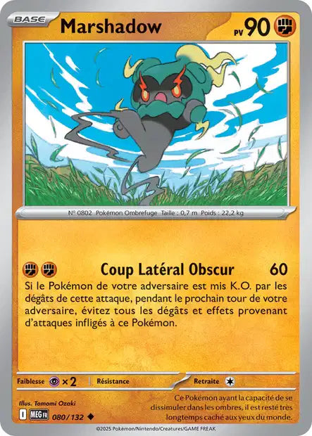 Marshadow (MEG 080/132) - Méga-Évolutions - Carte Pokémon ME01