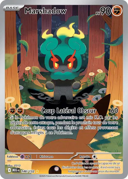 Marshadow (MEG 146/132) - Méga-Évolutions - Carte Pokémon ME01