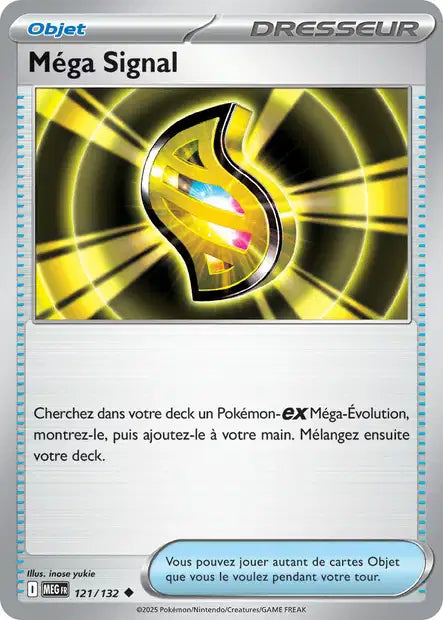 Méga Signal (MEG 121/132) - Méga-Évolutions - Carte Pokémon ME01