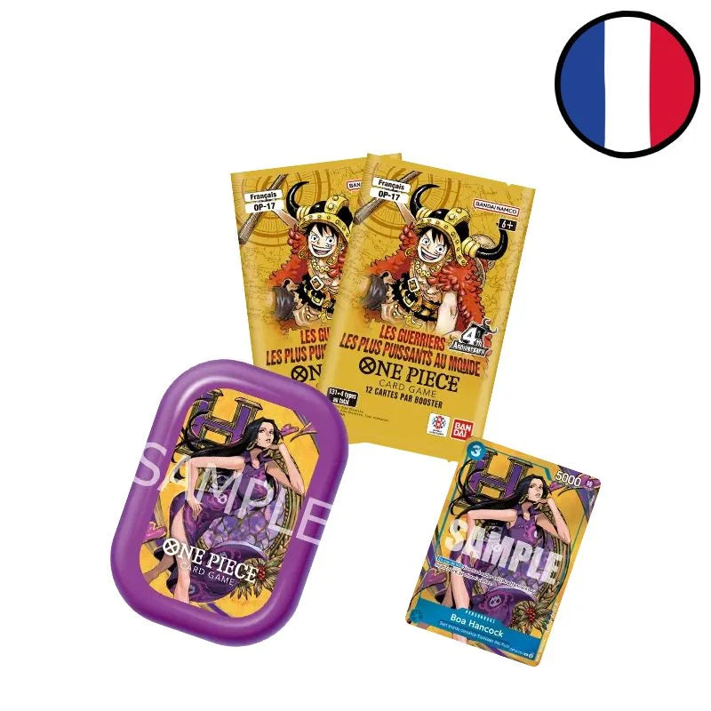 One Piece - Mini Tin Pack Set Vol.3 TS-03 : Boa Hancock V1 - FR