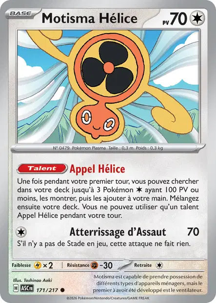 Motisma Hélice (ASC 171/217) - ME02.5 Héros Transcendants - Carte Pokémon - DracauGames