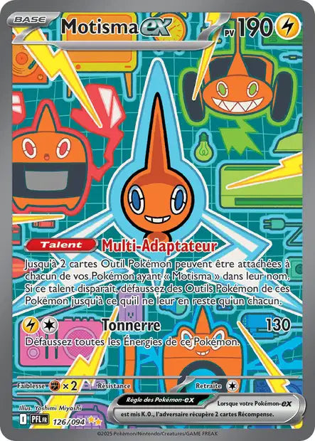 Motisma ex (PFL 126/094) - ME02 Flammes Fantasmagoriques - Carte Pokémon