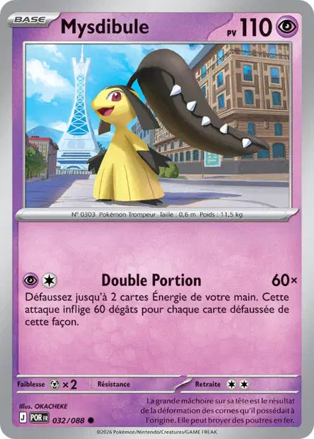 Mysdibule (POR 032/088) - ME03 Équilibre Parfait - Carte Pokémon
