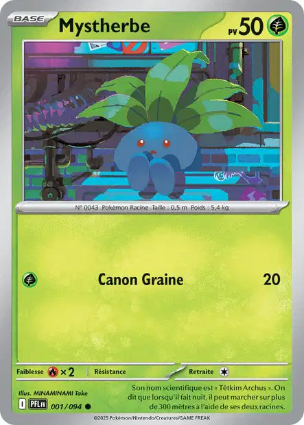 Mystherbe (PFL 001/094) - ME02 Flammes Fantasmagoriques - Carte Pokémon