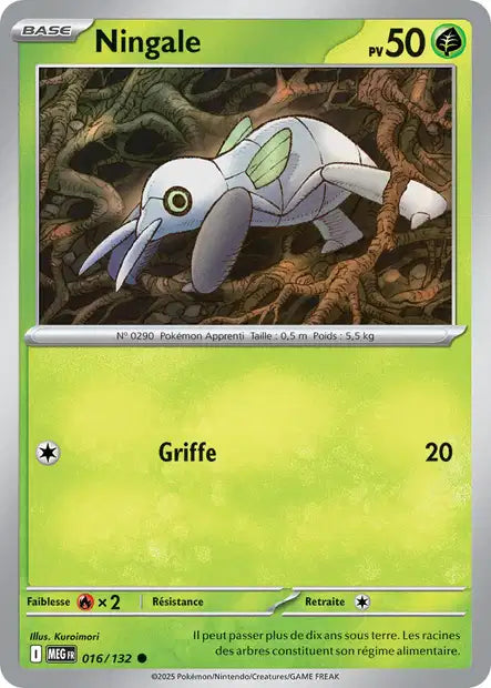 Ningale (MEG 016/132) - Méga-Évolutions - Carte Pokémon ME01