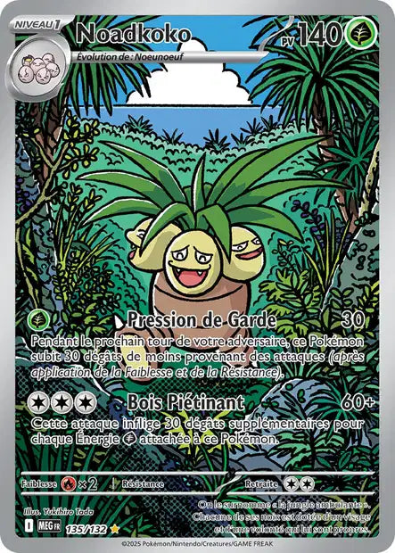 Noadkoko (MEG 135/132) - Méga-Évolutions - Carte Pokémon ME01
