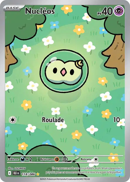 Nucléos (BLK 118/086) - Foudre Noire - Carte Pokémon EV10.5