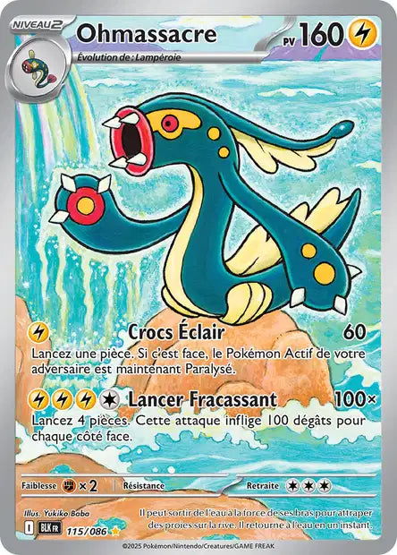 Ohmassacre (BLK 115/086) - Foudre Noire - Carte Pokémon EV10.5