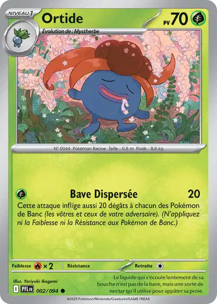Ortide (PFL 002/094) - ME02 Flammes Fantasmagoriques - Carte Pokémon