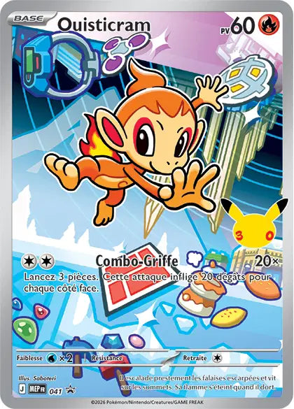 Ouisticram (MEP 041) - Promo Méga-Évolution - Carte Pokémon