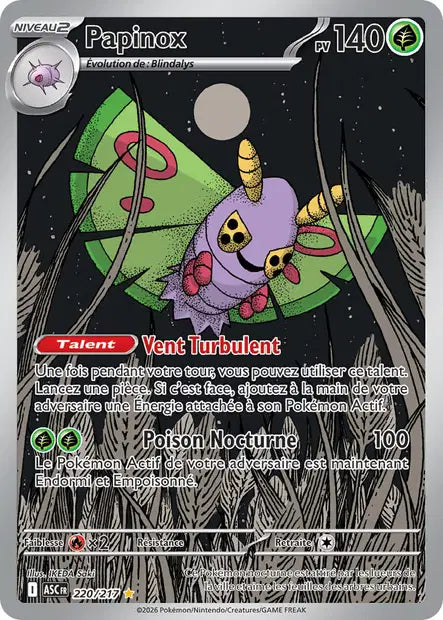 Papinox (ASC 220/217) - ME02.5 Héros Transcendants - Carte Pokémon