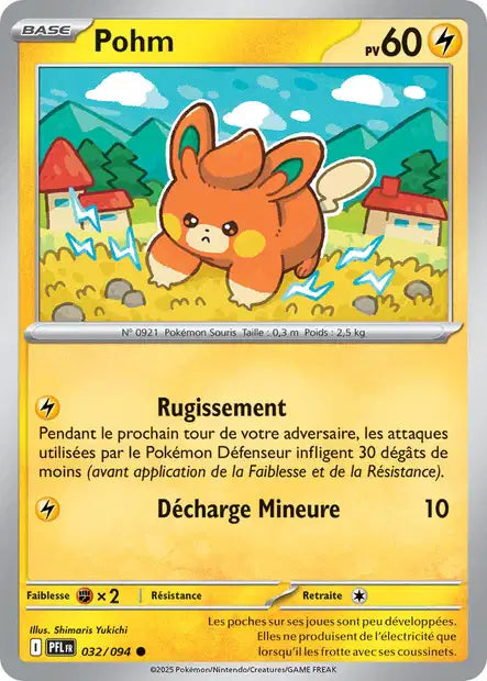 Pohm (PFL 032/094) - ME02 Flammes Fantasmagoriques - Carte Pokémon