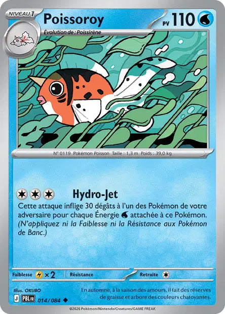 Pokémon - ME05 Nuit Noire - Poissoroy (PBL 014/084)