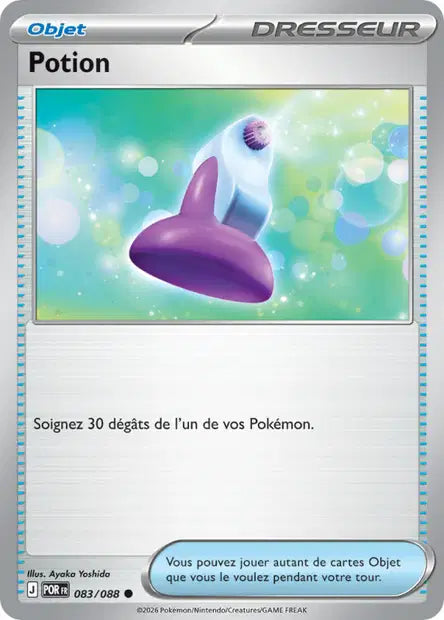 Potion (POR 083/088) - ME03 Équilibre Parfait - Carte Pokémon