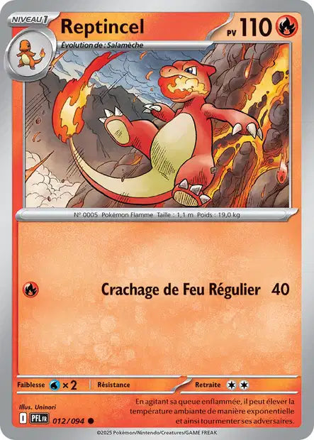 Reptincel (PFL 012/094) - ME02 Flammes Fantasmagoriques - Carte Pokémon