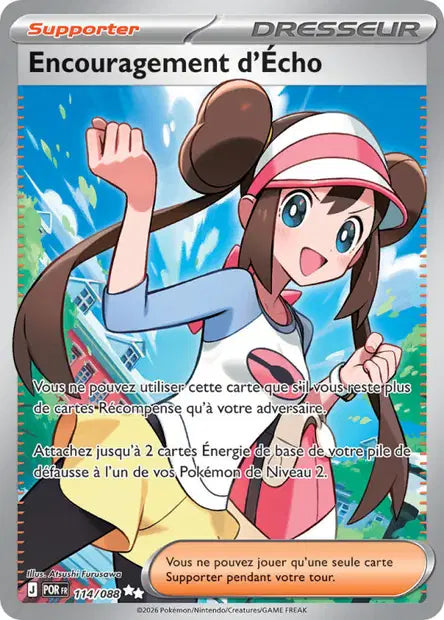 Encouragement d'Écho (POR 114/088) - ME03 Équilibre Parfait - Carte Pokémon