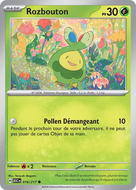 Rozbouton (ASC 016/217) - ME02.5 Héros Transcendants - Carte Pokémon - DracauGames