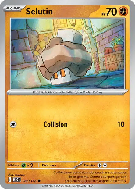 Selutin (MEG 082/132) - Méga-Évolutions - Carte Pokémon ME01