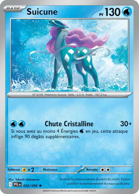 Suicune (PFL 026/094) - ME02 Flammes Fantasmagoriques - Carte Pokémon