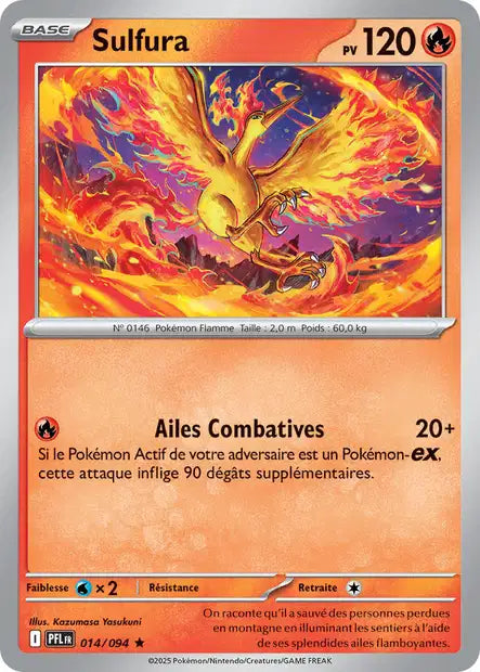 Sulfura (PFL 014/094) - ME02 Flammes Fantasmagoriques - Carte Pokémon