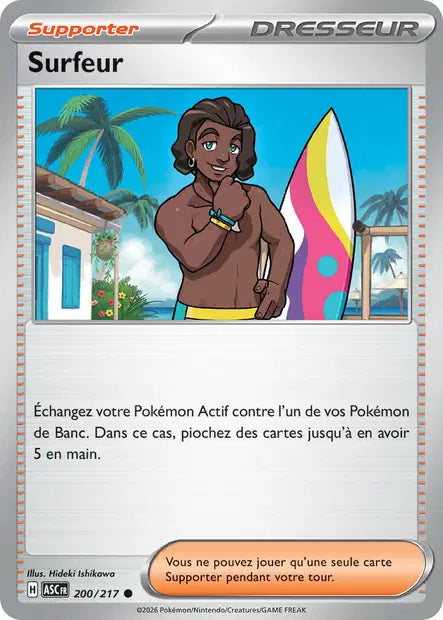 Surfeur (ASC 200/217) - ME02.5 Héros Transcendants - Carte Pokémon