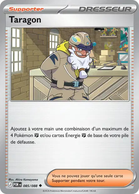 Taragon (POR 085/088) - ME03 Équilibre Parfait - Carte Pokémon
