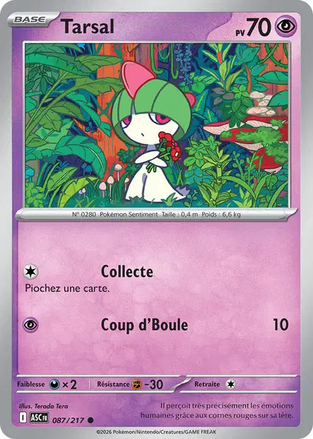 Tarsal (ASC 087/217) - ME02.5 Héros Transcendants - Carte Pokémon - DracauGames