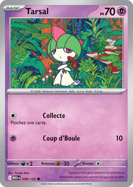 Tarsal (MEG 058/132) - Méga-Évolutions - Carte Pokémon ME01