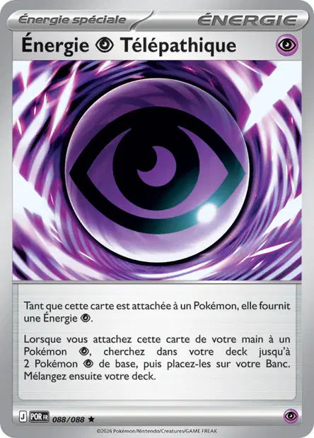Énergie Psy Télépathique (POR 088/088) - ME03 Équilibre Parfait - Carte Pokémon