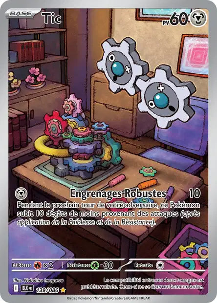 Tic (BLK 139/086) - Foudre Noire - Carte Pokémon EV10.5