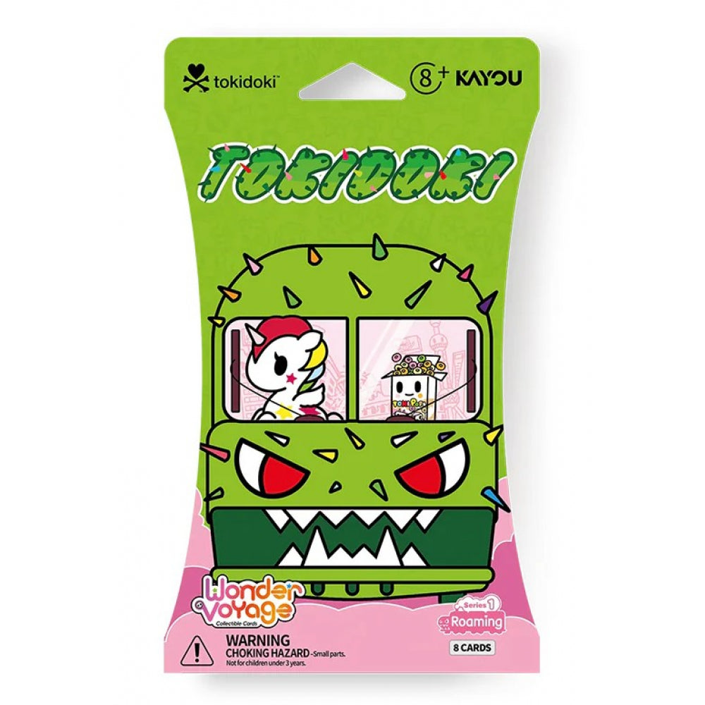 [KAYOU] Tokidoki CCG - Blister de 8 cartes : Wonder Voyage Roaming Series 1
