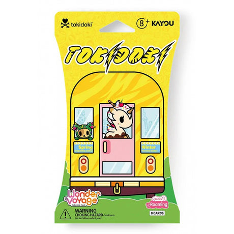 [KAYOU] Tokidoki CCG - Blister de 8 cartes : Wonder Voyage Roaming Series 1 - DracauGames