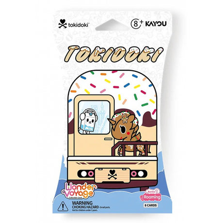 [KAYOU] Tokidoki CCG - Blister de 8 cartes : Wonder Voyage Roaming Series 1 - DracauGames