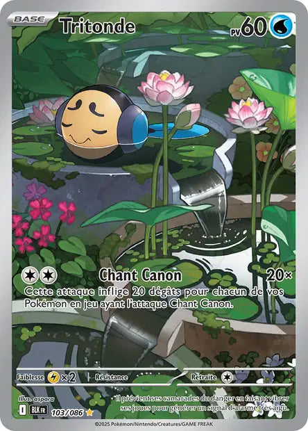 Tritonde (BLK 103/086) - Foudre Noire - Carte Pokémon EV10.5