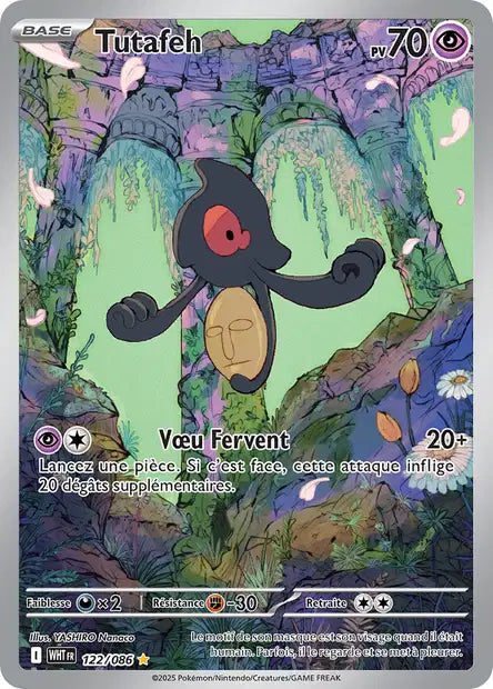 Tutafeh (WHT 122/086) - Flamme Blanche - Carte Pokémon EV10.5