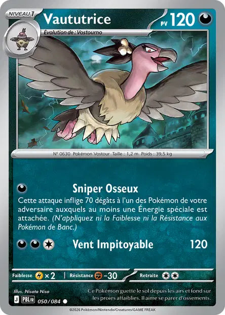 Pokémon - ME05 Nuit Noire - Vaututrice (PBL 050/084) - DracauGames
