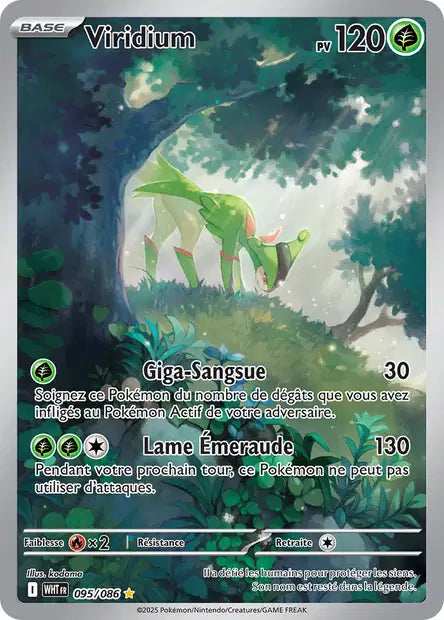 Viridium (WHT 095/086) - Flamme Blanche - Carte Pokémon EV10.5