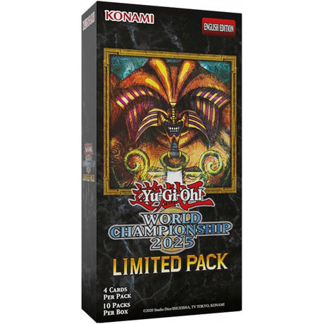 Yu-Gi-Oh! Display de 10 boosters World Championship 2025 : Limited Pack - DracauGames
